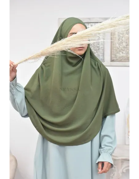 Long cheap fluid khimar for muslim women fast shipping