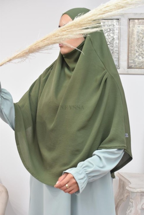 Long cheap fluid khimar for muslim women fast shipping