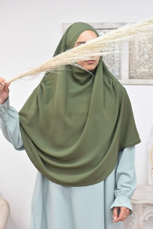 Long cheap fluid khimar for muslim women fast shipping