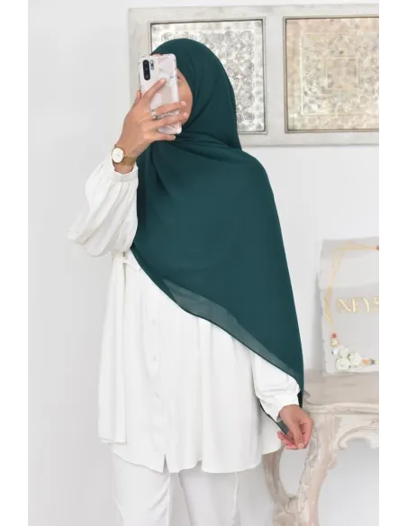 Maxi hijab carré mousseline