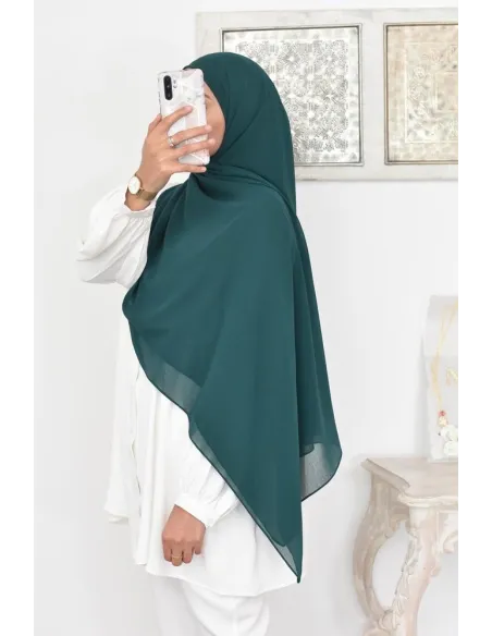 Maxi hijab carré mousseline