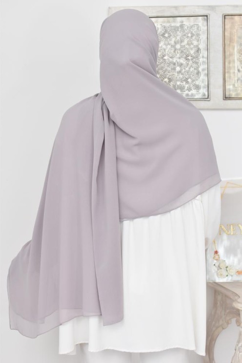 Maxi hijab carré mousseline