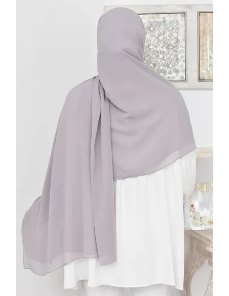 Maxi hijab carré mousseline