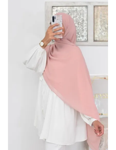 Maxi hijab carré mousseline