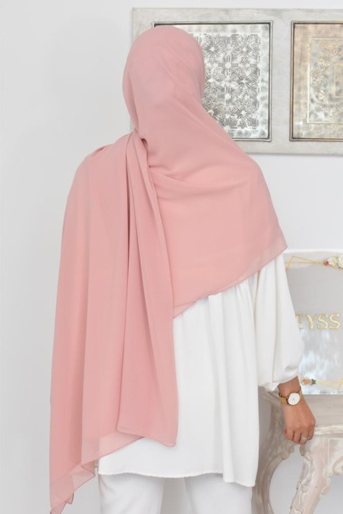 Maxi hijab carré mousseline