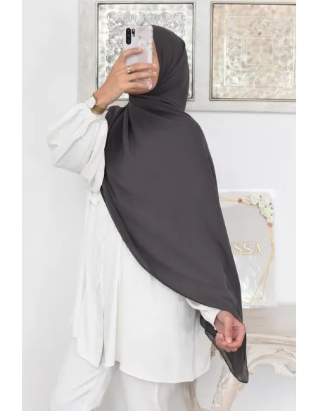 Maxi hijab carré mousseline