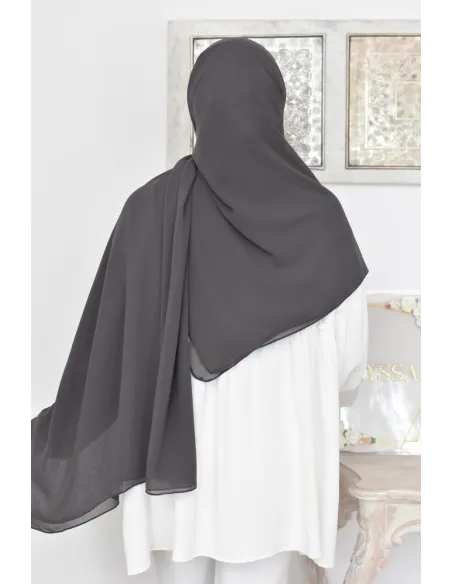 Maxi hijab carré mousseline