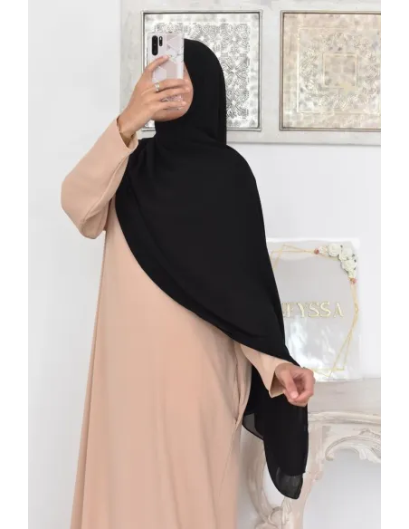 Maxi hijab carré mousseline
