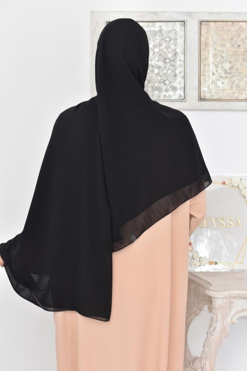 Maxi hijab carré mousseline