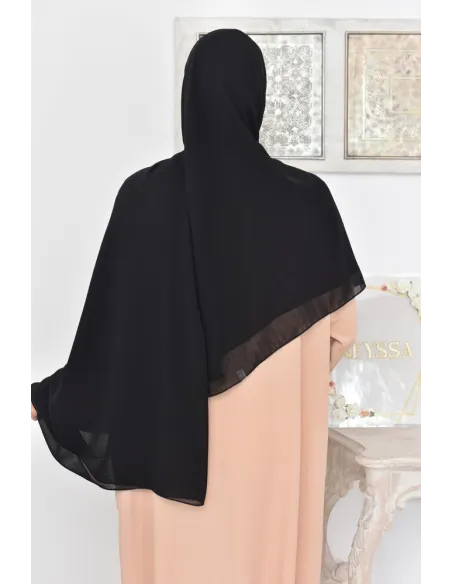 Maxi hijab carré mousseline