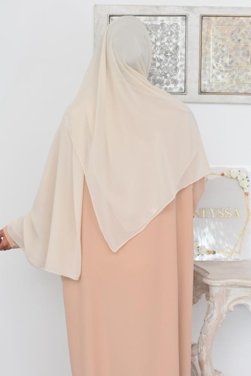 Maxi hijab carré mousseline