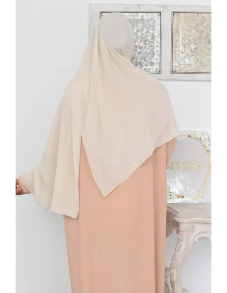Maxi hijab carré mousseline