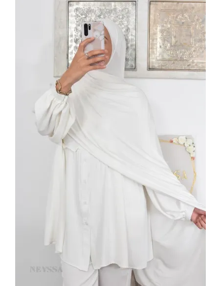 hijab long  xxl jersey de viscose idéal pour hijabi femme voilée