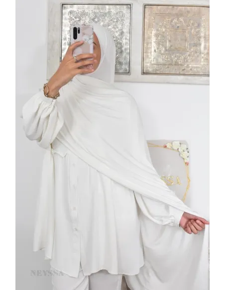 hijab long  xxl jersey de viscose idéal pour hijabi femme voilée