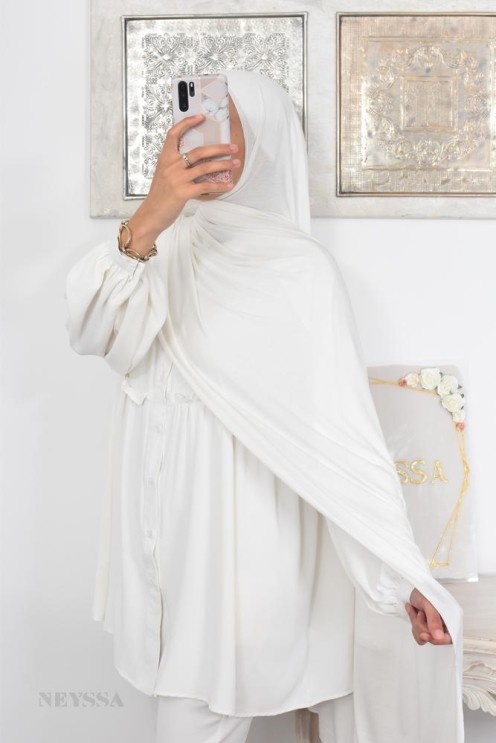 hijab long  xxl jersey de viscose idéal pour hijabi femme voilée
