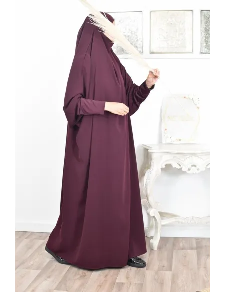 microfiber jilbab, light jilbab, prayer jilbab, one piece jilbeb