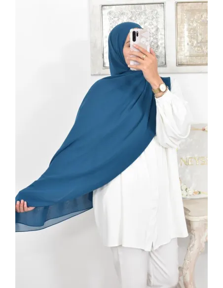 Maxi hijab carré mousseline