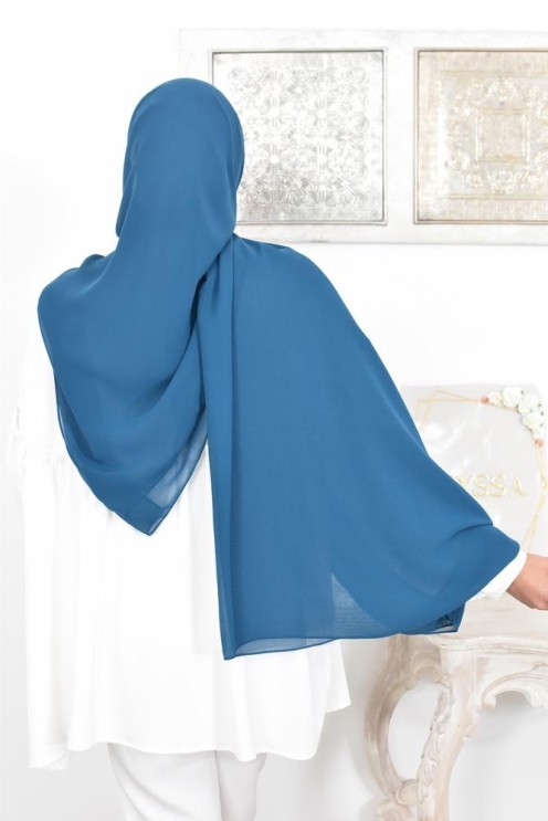 Maxi hijab carré mousseline