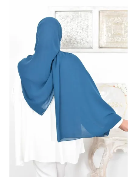 Maxi hijab carré mousseline