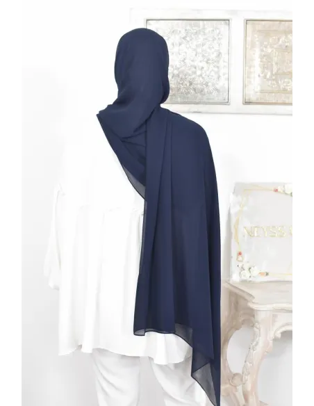 Maxi hijab carré mousseline