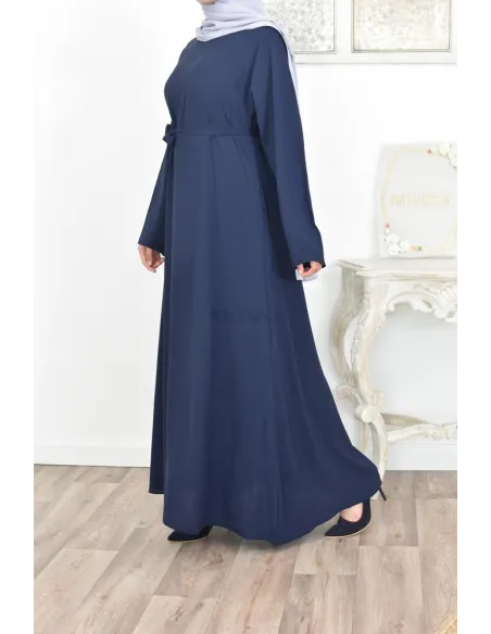 longue robe évasée musulmane mastour lfemme 1m80 ,longue robe évasée