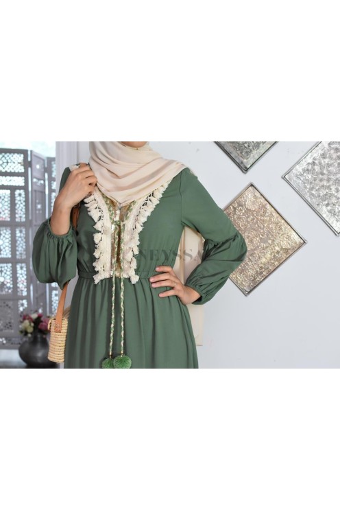 robe basma creme thnique l'ete robe boheme pas cher modest fashion