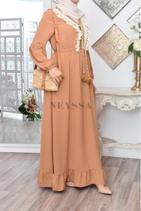 basma kleid thnic creme sommer böhmisches kleid billig bescheidene mode