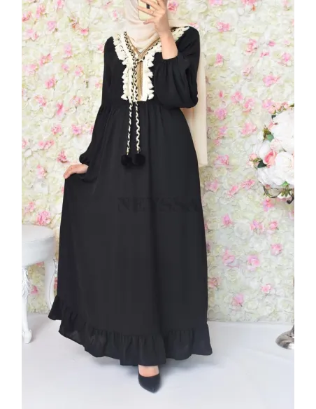 robe basma creme thnique l'ete robe boheme pas cher modest fashion