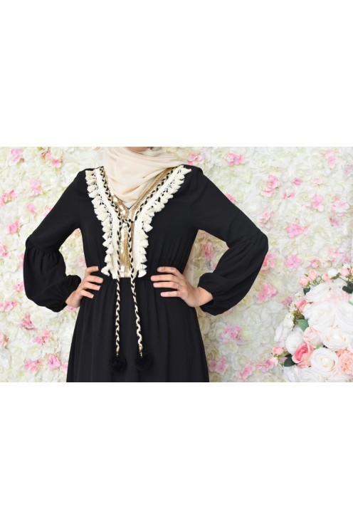 robe basma creme thnique l'ete robe boheme pas cher modest fashion