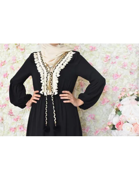 robe basma creme thnique l'ete robe boheme pas cher modest fashion