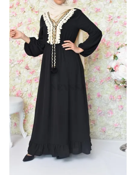 robe basma creme thnique l'ete robe boheme pas cher modest fashion