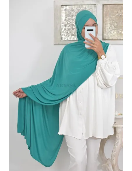 Hijab à enfiler jersey  Neyssa création, hijab haute qualité lycra