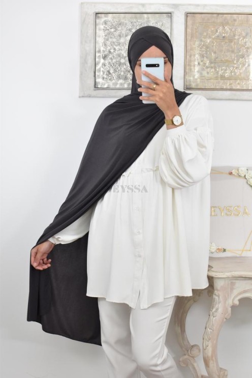 Hijab à enfiler jersey  Neyssa création, hijab haute qualité lycra