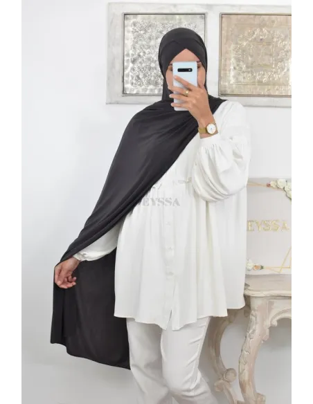 Hijab à enfiler jersey  Neyssa création, hijab haute qualité lycra