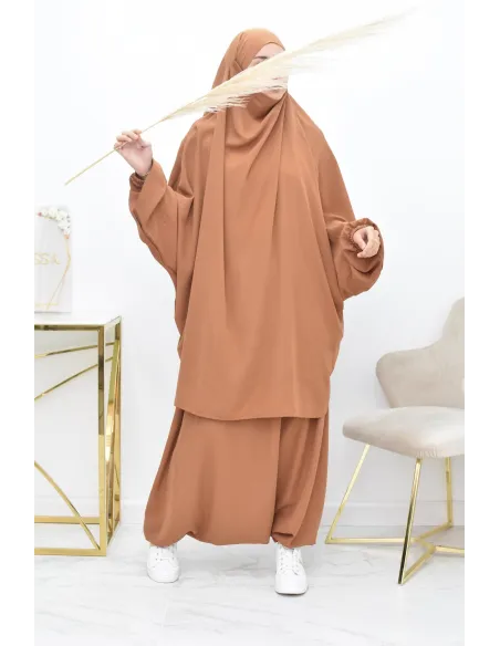 Jilbab sarouel fluide pas cher Neyssa shop