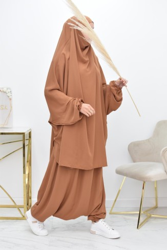 Jilbab sarouel fluide pas cher Neyssa shop