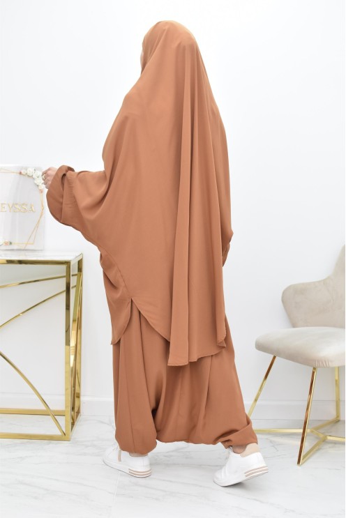 Jilbab sarouel fluide pas cher Neyssa shop