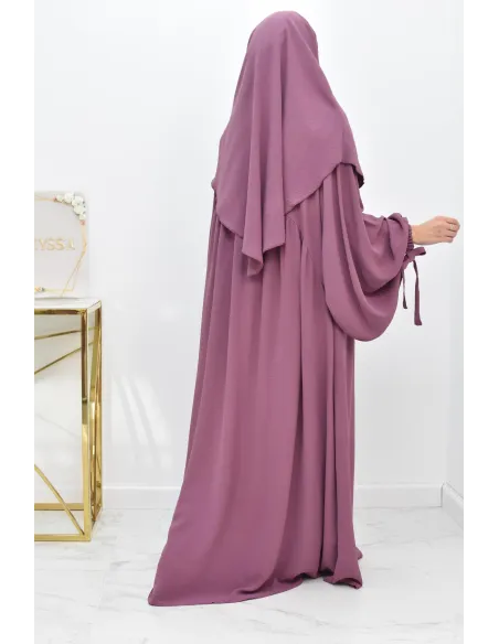 Khimar court rond fluide en jazz pas cher pour femme musulmane