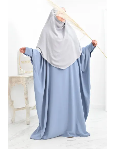 Long khimar 2 voiles  Jazz pour femme musulmane voilée