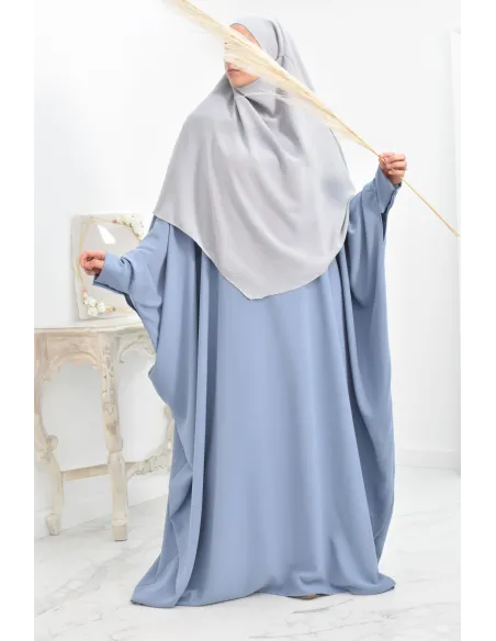 Long khimar 2 voiles  Jazz pour femme musulmane voilée