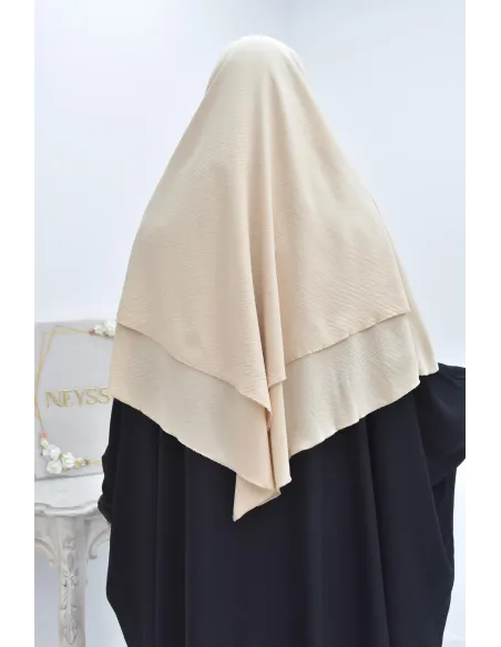 Lange Khimar 2 Jazzschleier für verschleierte muslimische Frau