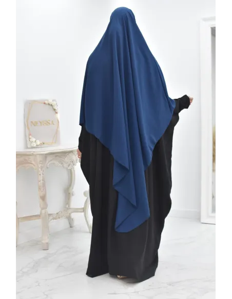 Long khimar pointu pour femme musulmane hijab légiféré