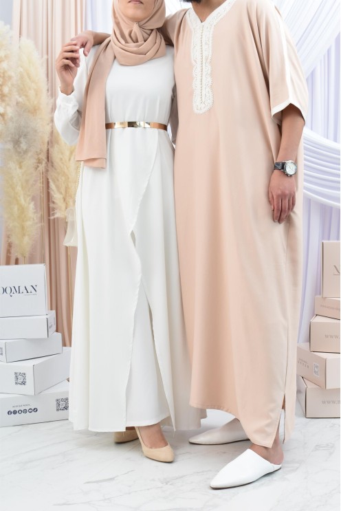Tunic dress set with palazzo for a classy and chic veiled woman Neyssa
