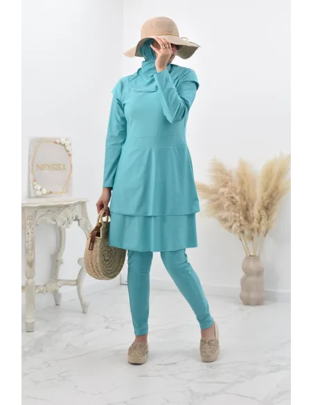 Burkini large mastour pour femme voilée musulmane