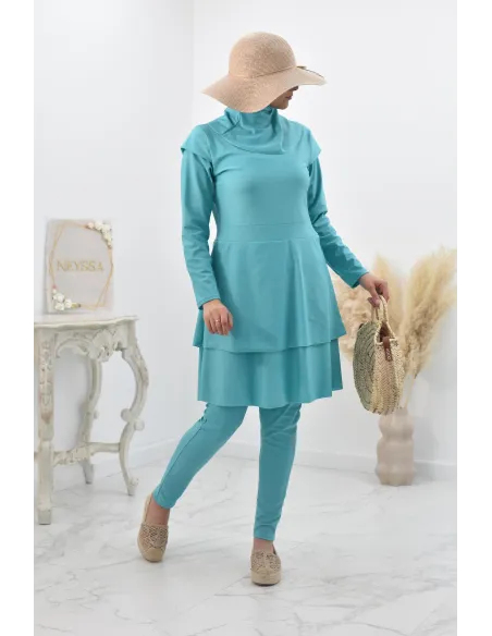 Burkini large mastour pour femme voilée musulmane