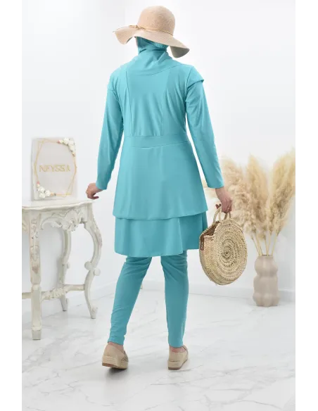 Burkini large mastour pour femme voilée musulmane