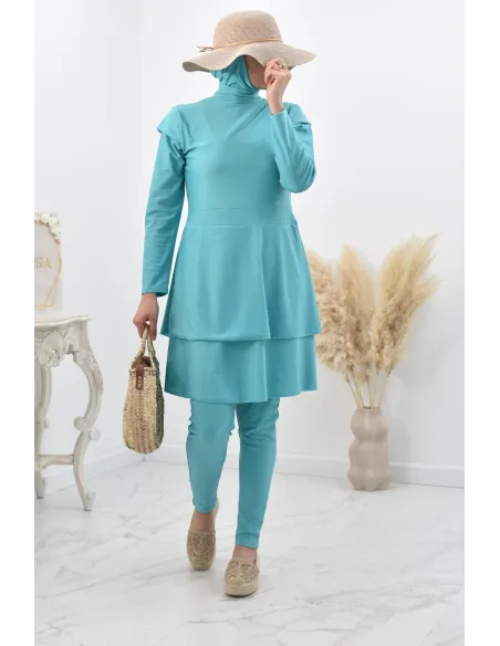 Burkini large mastour pour femme voilée musulmane