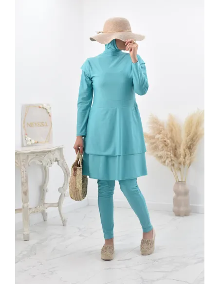 Burkini large mastour pour femme voilée musulmane