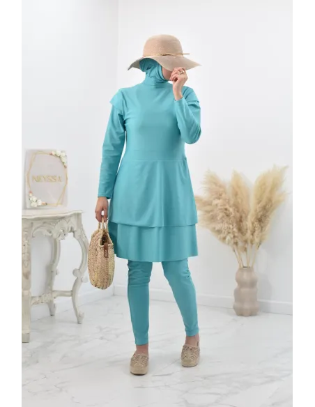 Burkini large mastour pour femme voilée musulmane