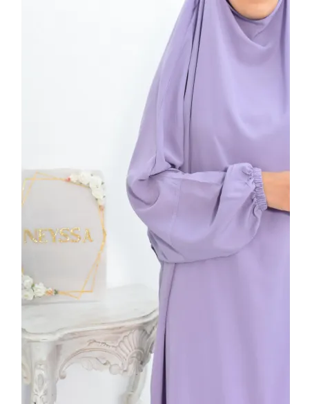 Jilbab une pièce long fluide et pas cher